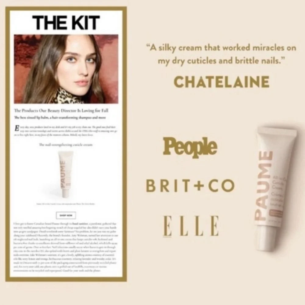 All in one cuticle and nail cream
